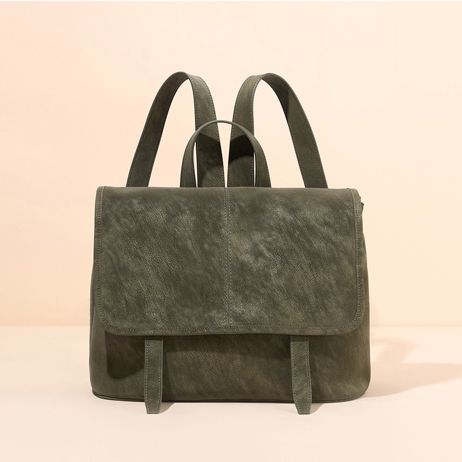 レディース ヴィンテージ 本革 バックパック カジュアル フ - Leather Work Rucksack のレビューと価格