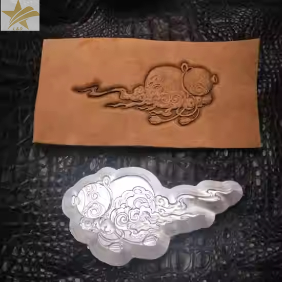 3Dひょうたん型革エンボス加工型、革彫刻ツールクラフトプレス - Leatherwork Flowers のレビューと価格