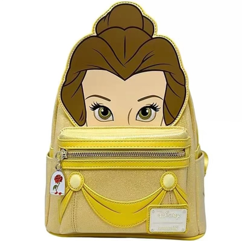 新しいピンクのフェイクレザーミニバックパック、女性用、カジュ - Leather Work Backpack のレビューと価格