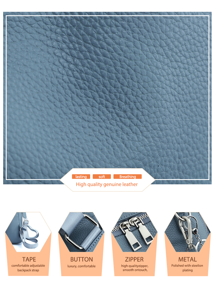 Zency レディース 本革バックパック 高品質スクールバッ - Leather Work Backpack のレビューと価格