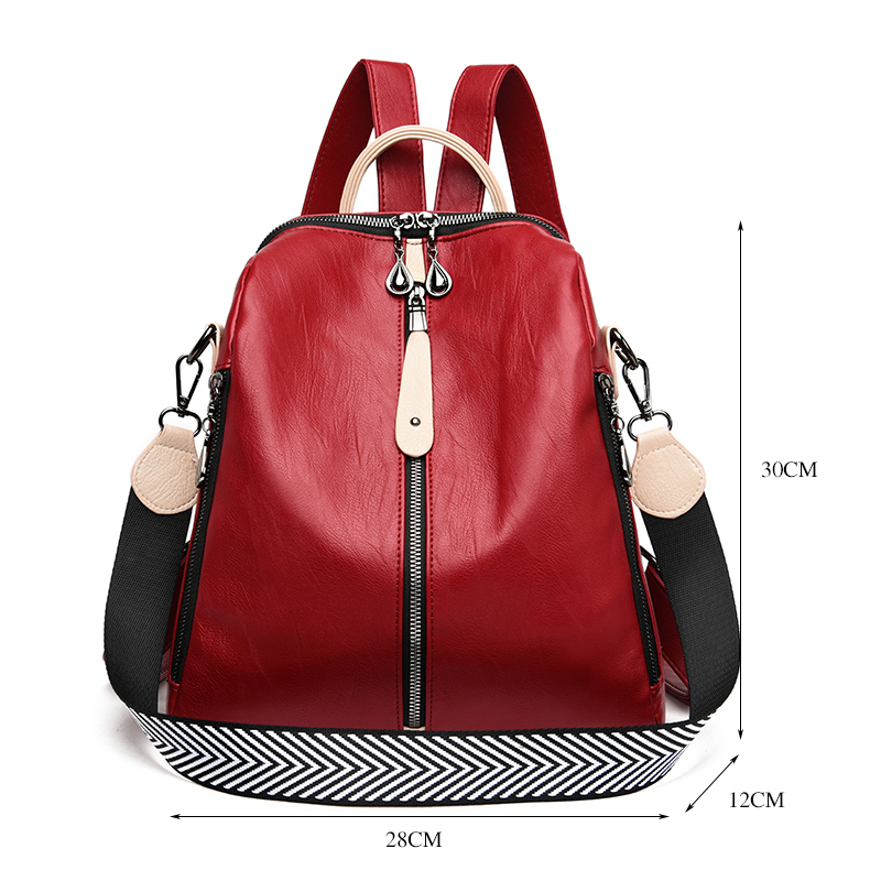 女性用ソフトレザーバックパック,高品質の白いランドセル,女の - Leather Work Backpack のレビューと価格