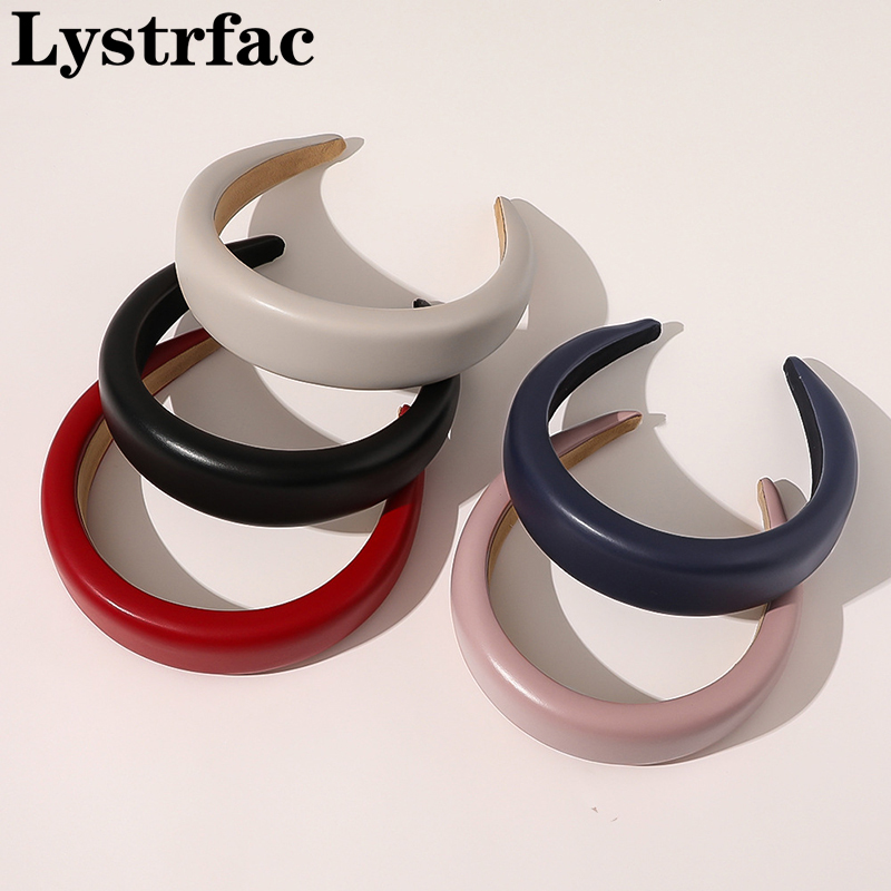 Lystrfac-女性と女の子のための合成皮革ヘッドバンド, - Leatherwork Pony のレビューと価格
