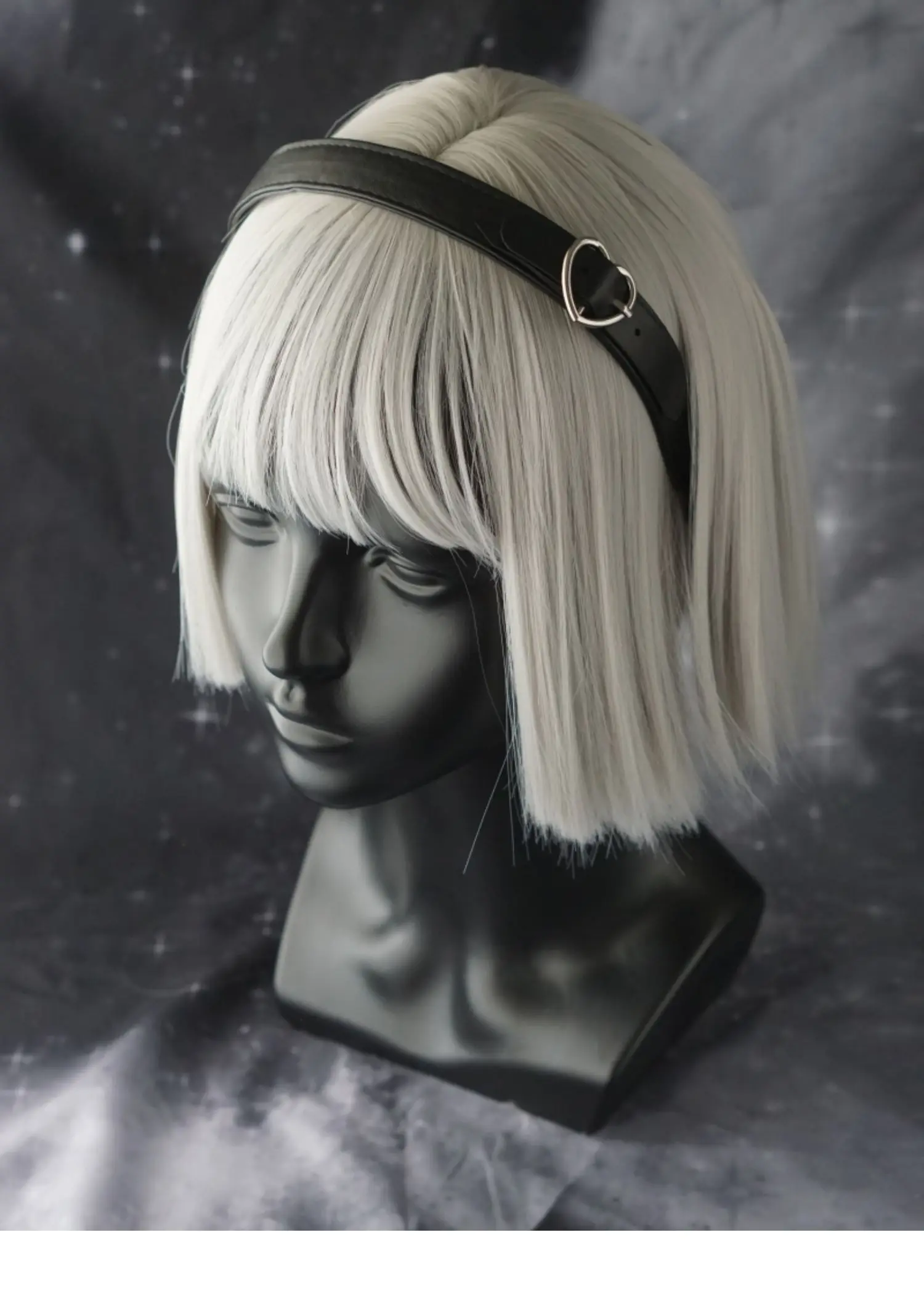 女性用ゴシックレザーバケットヘッドバンド,原宿パンクヘッドバ - Leatherwork Pony のレビューと価格