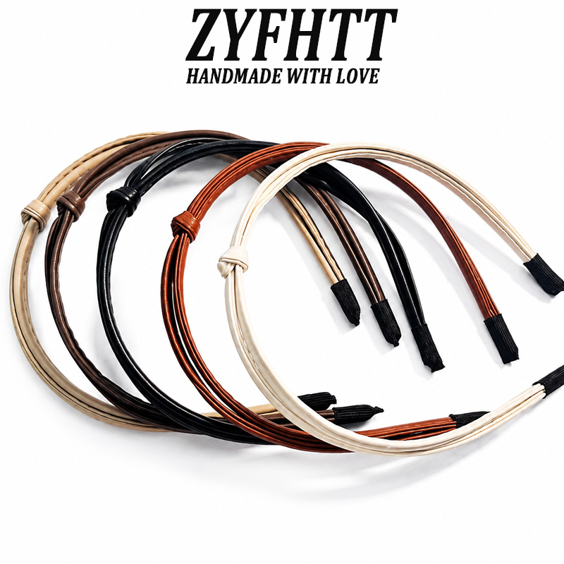 1/5 個 ZYFHTT PU レザーヘッドバンド女性のため - Leatherwork Pony のレビューと価格