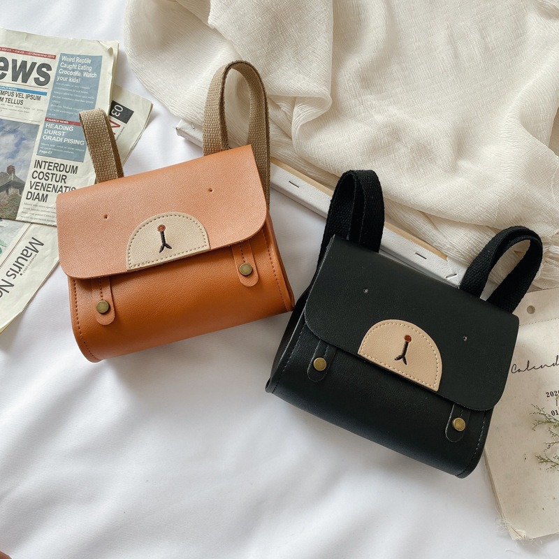 キッズリュック 2026 春夏新作 可愛いクマ柄 カジュアル - Leather Work Backpack のレビューと価格