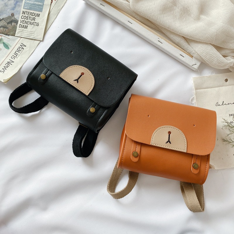 キッズリュック 2026 春夏新作 可愛いクマ柄 カジュアル - Leather Work Backpack のレビューと価格