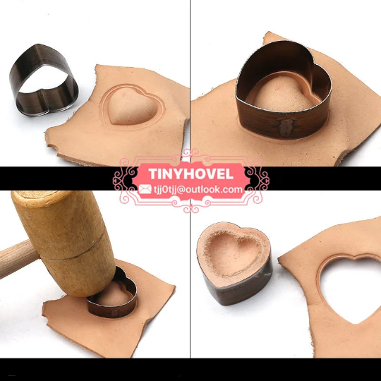 20mm-100mm 蝶形スチールルールダイカット、革用スチ - Leatherwork Flowers のレビューと価格